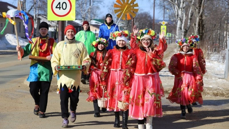Проводили зиму с Масленицей 
