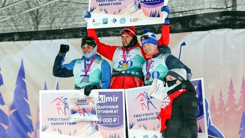 Успех на лыжном марафоне