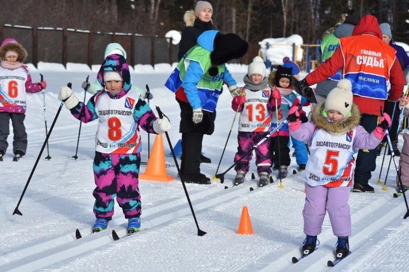 Мороз и спортивный азарт