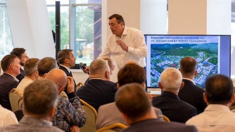 Валерий Лимаренко: У сахалинских строителей будет много работы