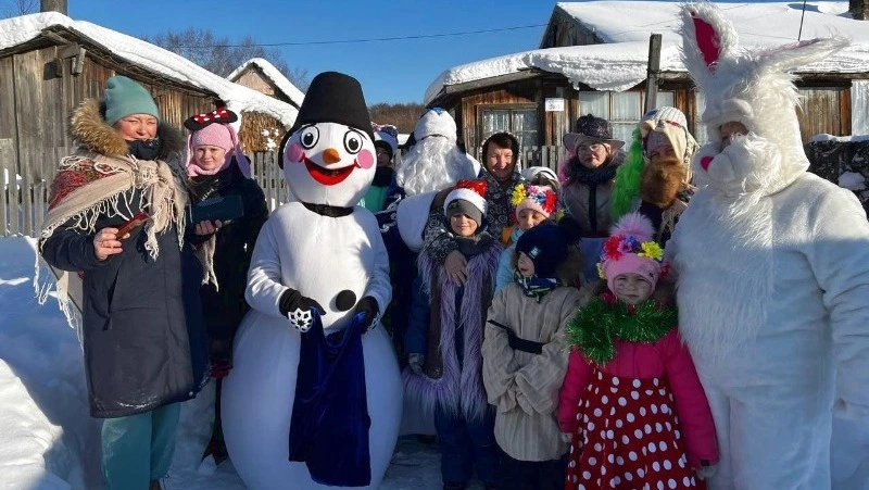 Колядки в селе Ныш