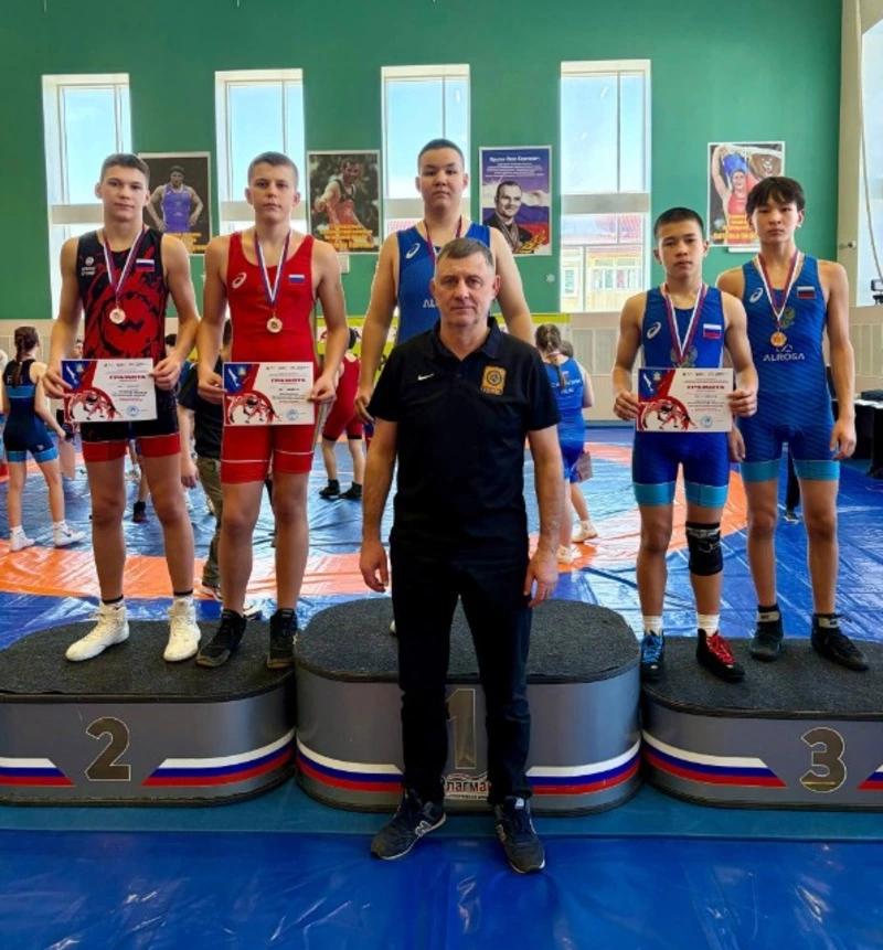 Отличные результаты  юных борцов