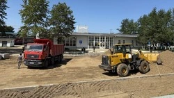 Привокзальная площадь  преображается