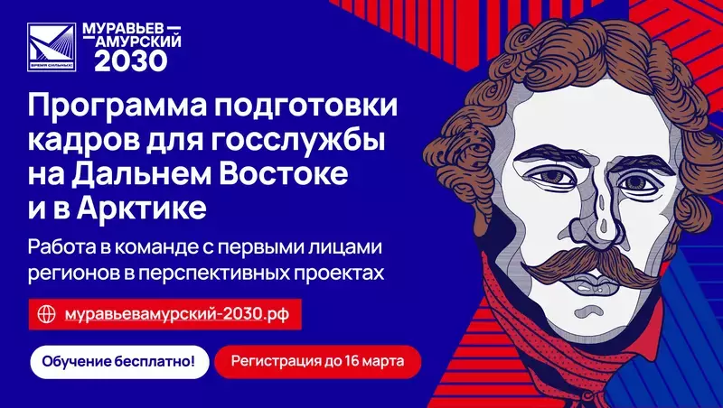 Старт отбора на V поток программы подготовки кадров «Муравьев-Амурский 2030»
