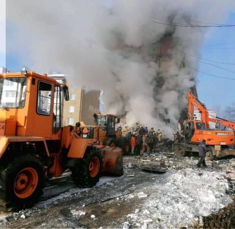 Взрыв в Тымовском