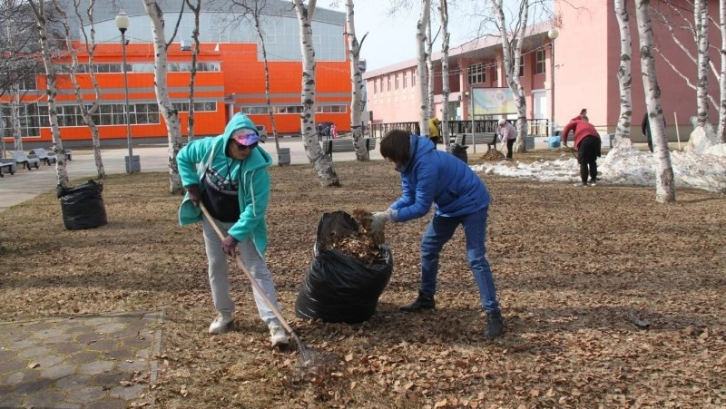 Субботники в Ногликском районе начинаются с конца апреля