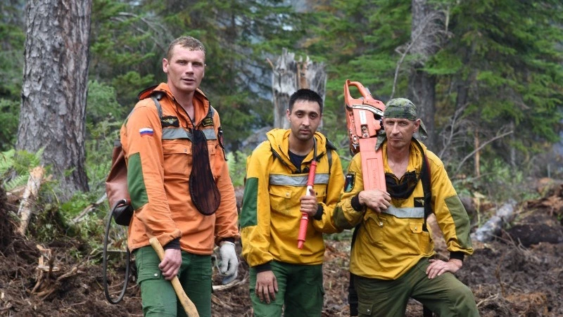 Пожар тушили больше суток