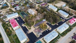 Благоустроенный вид обрели дворы  десяти домов в микрорайоне Ноглики-2 