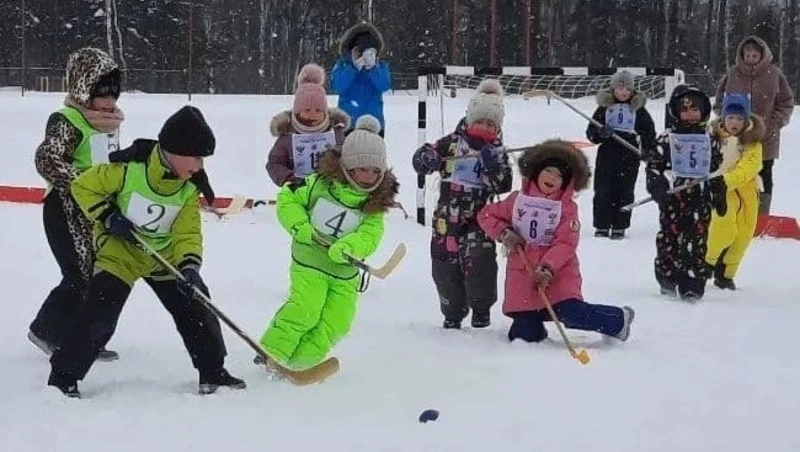 Хоккей в валенках  вызвал восторг