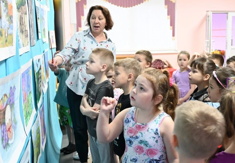 Маленькие ценители  прекрасного