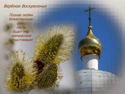 Красивые картинки и открытки на Вербное воскресенье 2024     