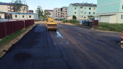 Дорожные работы в самом разгаре