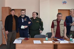 Депутату вручили орден  Мужества