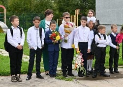 Первый звонок в селе Ныш