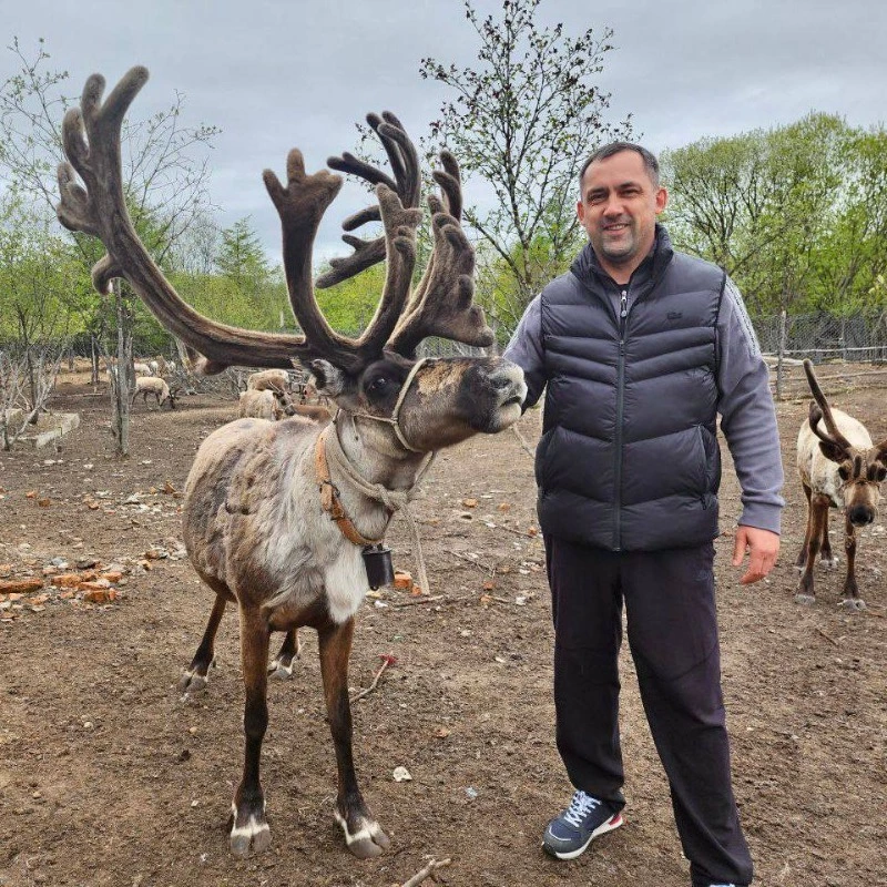 Депутат облдумы в гостях у оленеводов