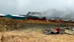 Пожар тушили более четырех часов