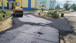 Дорожные работы в самом разгаре