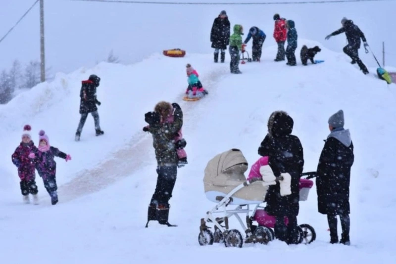 «Спасибо за горку!»