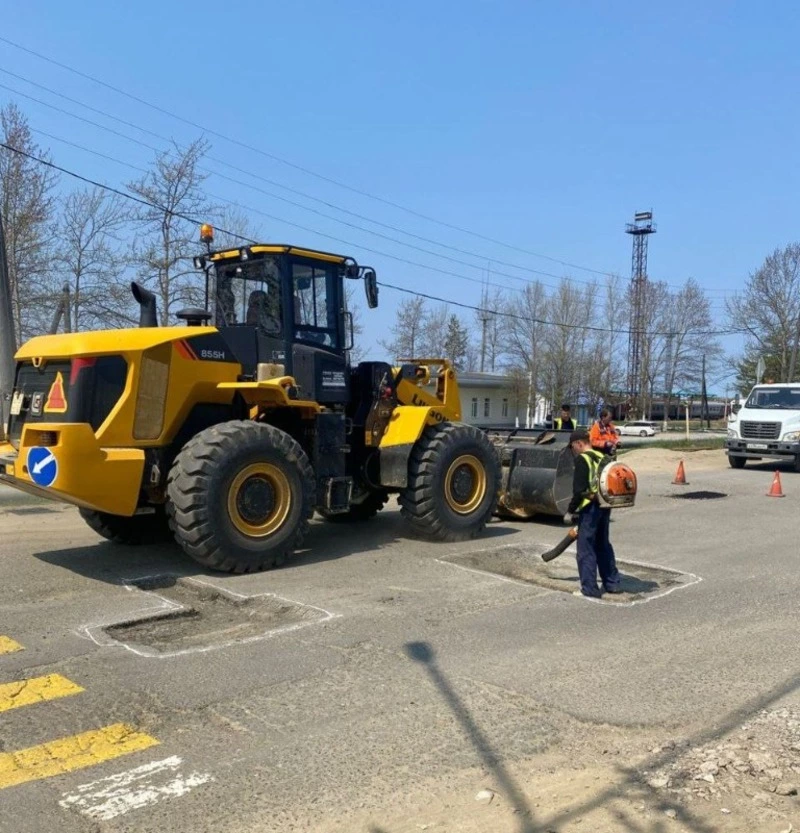 Работы по ямочному ремонту – под контролем