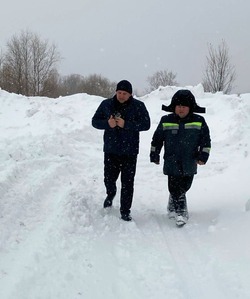 И снова метель...