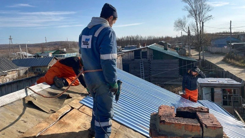 Крышу отремонтировали
