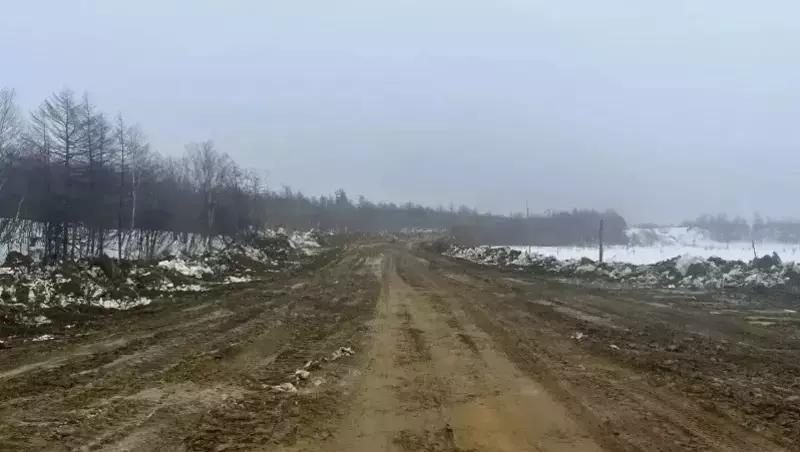 Асфальт продвигается на север