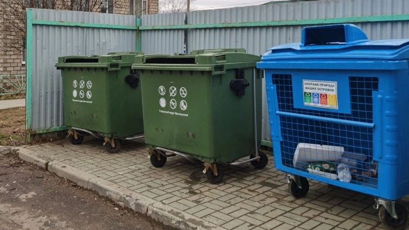 В Ногликах продолжается мусорная реформа