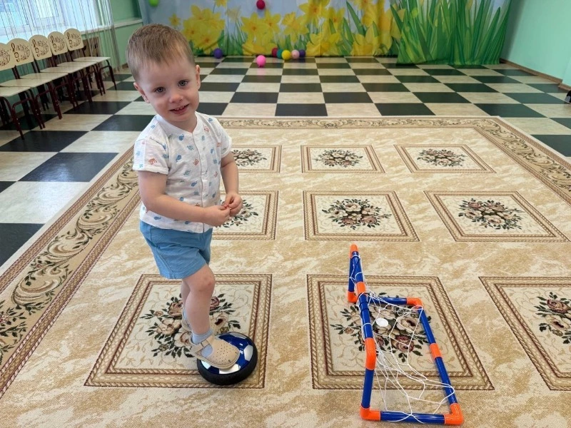 Аэрофутбол в детском саду