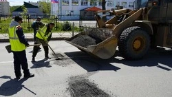 Ямочный ремонт близится  к завершению