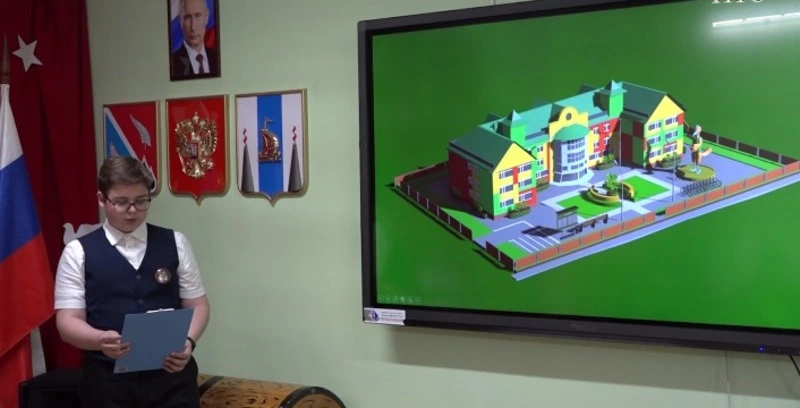 Юные архитекторы творят