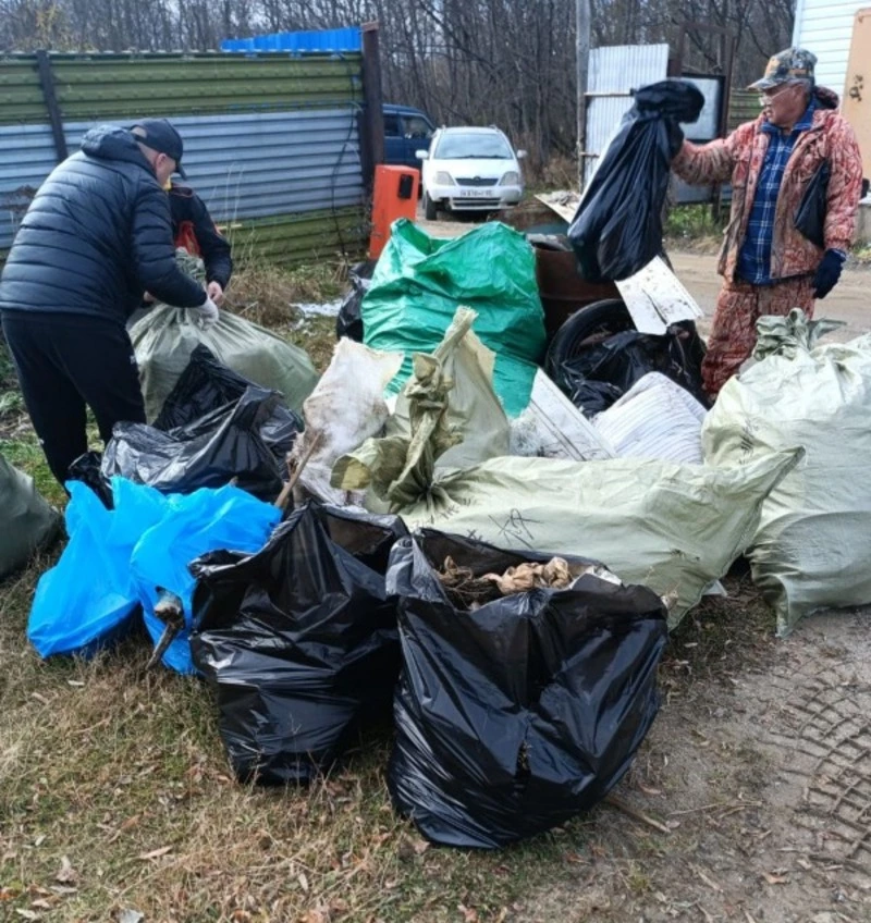 Навели порядок накануне зимы