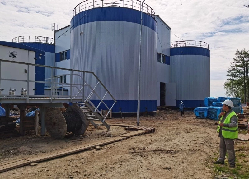 Очистные сооружения в Ногликах  скоро запустят в работу