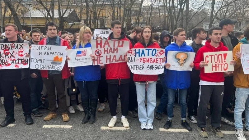 «Молодая Гвардия Единой России» и «Волонтерская Рота» призвали страны НАТО 